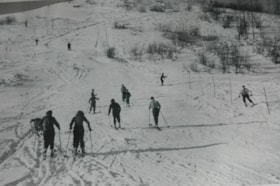 At Malkow Ski Hill, January 27, 1946. (Images are provided for educational and research purposes only. Other use requires permission, please contact the Museum.) thumbnail