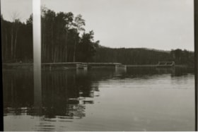 Docks being built on a lake. (Images are provided for educational and research purposes only. Other use requires permission, please contact the Museum.) thumbnail