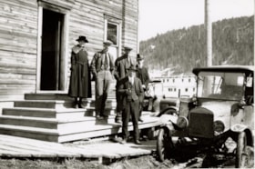 Group photo outside a building. (Images are provided for educational and research purposes only. Other use requires permission, please contact the Museum.) thumbnail
