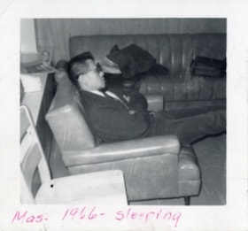 Mas Bando sleeping. (Images are provided for educational and research purposes only. Other use requires permission, please contact the Museum.) thumbnail