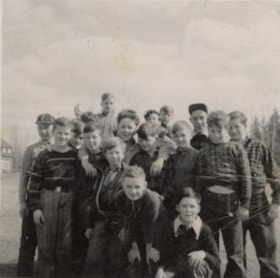 Muheim Memorial Elementary School grade 7 boys. (Images are provided for educational and research purposes only. Other use requires permission, please contact the Museum.) thumbnail