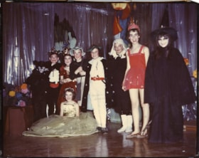 Group photo at a school play. (Images are provided for educational and research purposes only. Other use requires permission, please contact the Museum.) thumbnail