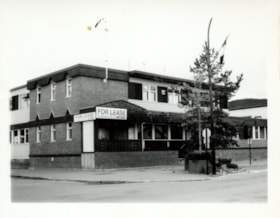 Post Office building, Main Street, Smithers, B.C.. (Images are provided for educational and research purposes only. Other use requires permission, please contact the Museum.) thumbnail