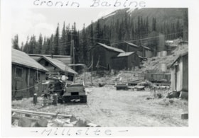 Millsite at Cronin (Babine-Bonanza) Mine. (Images are provided for educational and research purposes only. Other use requires permission, please contact the Museum.) thumbnail