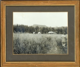 Pioneer Ranch, North Bulkley, B.C., near Hazelton, early 1900s. First residence of the McInnes family.. (Images are provided for educational and research purposes only. Other use requires permission, please contact the Museum.) thumbnail