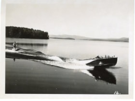 Surf Board Riding, Babine Lake, B.C.. (Images are provided for educational and research purposes only. Other use requires permission, please contact the Museum.) thumbnail