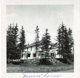 Bulkley Valley District Hospital, Nurses' Residence. (Images are provided for educational and research purposes only. Other use requires permission, please contact the Museum.) thumbnail
