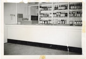 Front counter in the Government Liquor Store. (Images are provided for educational and research purposes only. Other use requires permission, please contact the Museum.) thumbnail