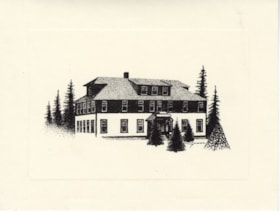 Central Park Building, Smithers, B.C., card. (Images are provided for educational and research purposes only. Other use requires permission, please contact the Museum.) thumbnail
