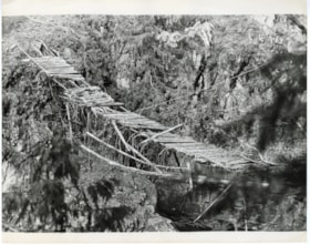 Early bridge over the Suska River. (Images are provided for educational and research purposes only. Other use requires permission, please contact the Museum.) thumbnail