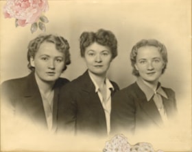 June Carpenter, Dolly Carpenter, and Della Herman (nee Carpenter). (Images are provided for educational and research purposes only. Other use requires permission, please contact the Museum.) thumbnail