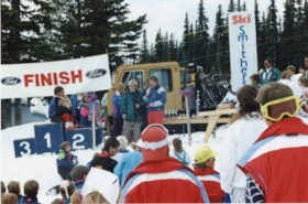 Hudson Bay Mountain ski hill, Ski Smithers race event. (Images are provided for educational and research purposes only. Other use requires permission, please contact the Museum.) thumbnail