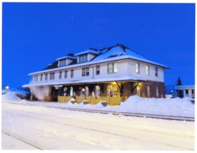 CN Train Station in Winter. (Images are provided for educational and research purposes only. Other use requires permission, please contact the Museum.) thumbnail