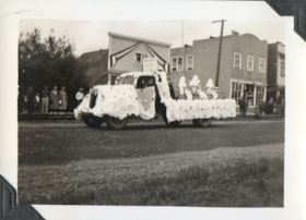 Float in Smithers 25th anniversary parade. (Images are provided for educational and research purposes only. Other use requires permission, please contact the Museum.) thumbnail