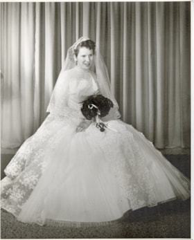 Jean Kilpatrick on her wedding day. (Images are provided for educational and research purposes only. Other use requires permission, please contact the Museum.) thumbnail