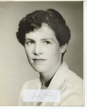 Judy Adema portrait. (Images are provided for educational and research purposes only. Other use requires permission, please contact the Museum.) thumbnail