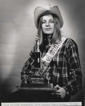 Dorothy Brandvold, Country Music Queen. (Images are provided for educational and research purposes only. Other use requires permission, please contact the Museum.) thumbnail