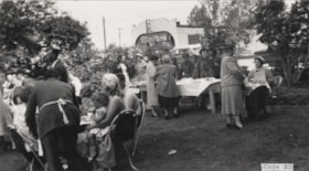 Garden party across from the Roi. (Images are provided for educational and research purposes only. Other use requires permission, please contact the Museum.) thumbnail