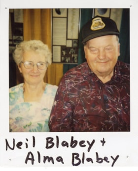 Neil and Alma Blabey at Pioneer Women exhibit. (Images are provided for educational and research purposes only. Other use requires permission, please contact the Museum.) thumbnail