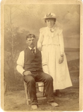 William and Lizzie Bannister. (Images are provided for educational and research purposes only. Other use requires permission, please contact the Museum.) thumbnail