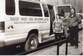 Bulkley Valley Child Development Center van. (Images are provided for educational and research purposes only. Other use requires permission, please contact the Museum.) thumbnail