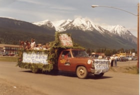 Smithers Christian Reformed Church float at Smithers' 60th Anniversary Parade. (Images are provided for educational and research purposes only. Other use requires permission, please contact the Museum.) thumbnail