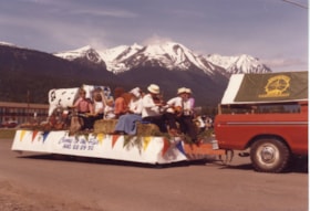 Fall Fair float at Smithers' 60th Anniversary Parade. (Images are provided for educational and research purposes only. Other use requires permission, please contact the Museum.) thumbnail