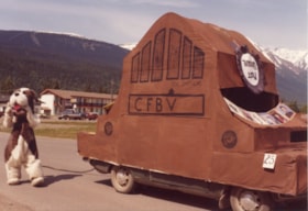 CFBV float at Smithers' 60th Anniversary Parade. (Images are provided for educational and research purposes only. Other use requires permission, please contact the Museum.) thumbnail
