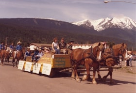 4-H float at Smithers' 60th Anniversary Parade. (Images are provided for educational and research purposes only. Other use requires permission, please contact the Museum.) thumbnail