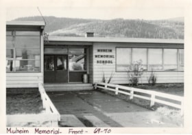 Front view of Muheim Memorial Elementary School. (Images are provided for educational and research purposes only. Other use requires permission, please contact the Museum.) thumbnail