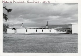 Back view of Muheim Memorial Elementary School. (Images are provided for educational and research purposes only. Other use requires permission, please contact the Museum.) thumbnail