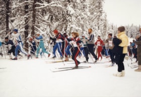 Cross Country ski race. (Images are provided for educational and research purposes only. Other use requires permission, please contact the Museum.) thumbnail