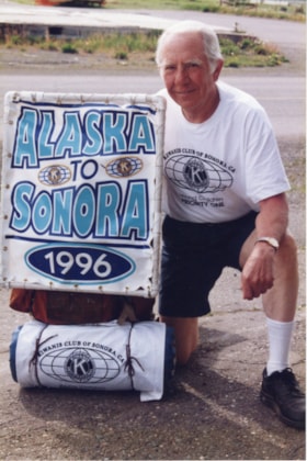 Matt Mattingly on walk from Alaska to Sonora. (Images are provided for educational and research purposes only. Other use requires permission, please contact the Museum.) thumbnail