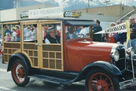 BV Foundation car in 75th Homecoming parade. (Images are provided for educational and research purposes only. Other use requires permission, please contact the Museum.) thumbnail