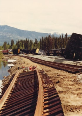 CN coal car derailment. (Images are provided for educational and research purposes only. Other use requires permission, please contact the Museum.) thumbnail
