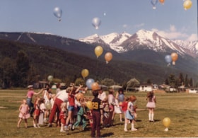 Balloon release at Chandler Park. (Images are provided for educational and research purposes only. Other use requires permission, please contact the Museum.) thumbnail