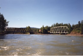 Bridges in Telkwa. (Images are provided for educational and research purposes only. Other use requires permission, please contact the Museum.) thumbnail