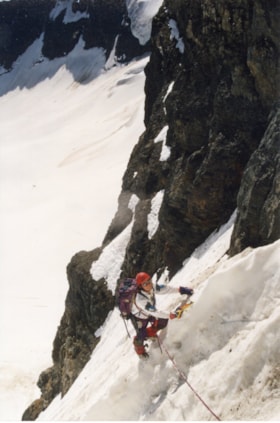 Christoph Dietzfelbinger scaling a mountain. (Images are provided for educational and research purposes only. Other use requires permission, please contact the Museum.) thumbnail