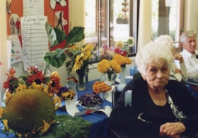 Flower display at Bulkley Lodge Fall Fair. (Images are provided for educational and research purposes only. Other use requires permission, please contact the Museum.) thumbnail