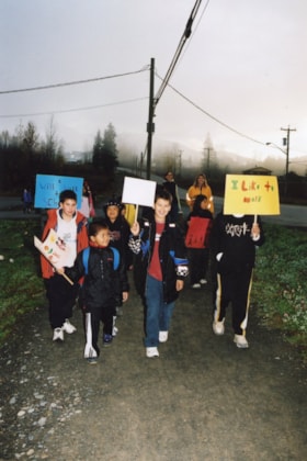 International Walk to School Day. (Images are provided for educational and research purposes only. Other use requires permission, please contact the Museum.) thumbnail