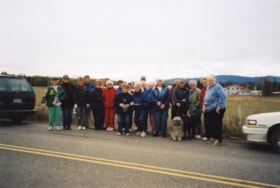Bulkley Valley-Lakes walkathon participants. (Images are provided for educational and research purposes only. Other use requires permission, please contact the Museum.) thumbnail