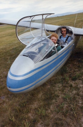BV Soaring Club members in glider. (Images are provided for educational and research purposes only. Other use requires permission, please contact the Museum.) thumbnail