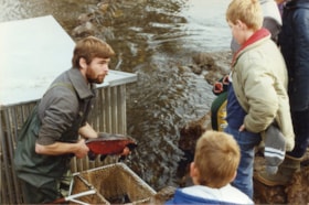Walnut Park students at Fulton River Fish Hatchery. (Images are provided for educational and research purposes only. Other use requires permission, please contact the Museum.) thumbnail