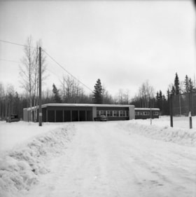 Lake Kathlyn Elementary School in the winter. (Images are provided for educational and research purposes only. Other use requires permission, please contact the Museum.) thumbnail