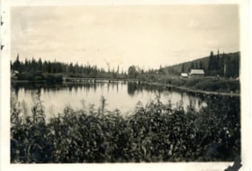 Large unidentified pond. (Images are provided for educational and research purposes only. Other use requires permission, please contact the Museum.) thumbnail