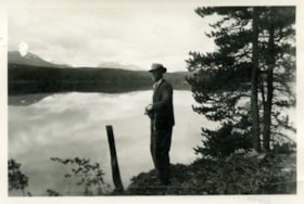 Dad At McBride Lake. (Images are provided for educational and research purposes only. Other use requires permission, please contact the Museum.) thumbnail