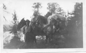 Arrival at Morice Lake. (Images are provided for educational and research purposes only. Other use requires permission, please contact the Museum.) thumbnail