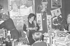 Legion Ladies Auxiliary booth, Houston Community Bazaar. (Images are provided for educational and research purposes only. Other use requires permission, please contact the Museum.) thumbnail