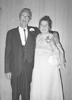 Ingvald and Ruth Bye wedding anniversary. (Images are provided for educational and research purposes only. Other use requires permission, please contact the Museum.) thumbnail