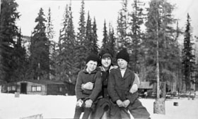 Kathy Reynolds with two boys. (Images are provided for educational and research purposes only. Other use requires permission, please contact the Museum.) thumbnail